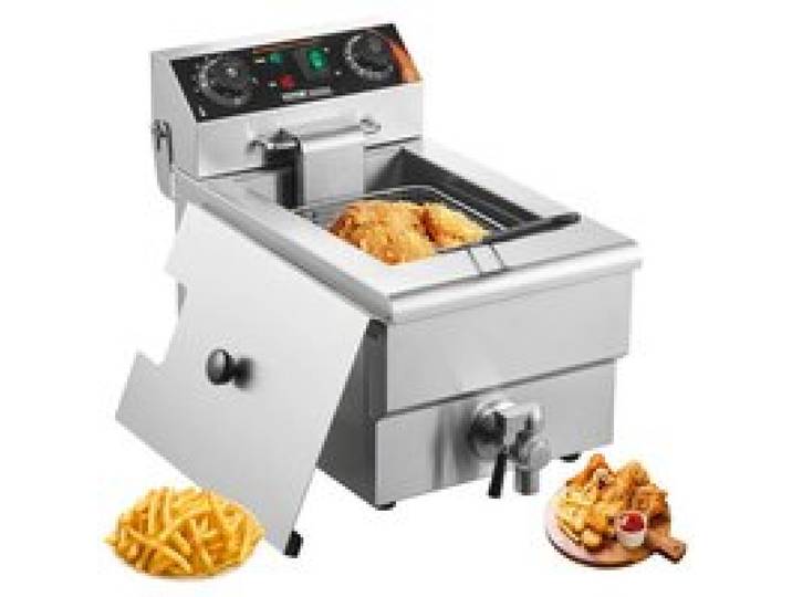 Friteuse commerciale - VEVOR - SC-101V - 3000 W - 9 L - Température 60–200 °C