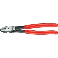 KNIPEX Kraft Seitenschneider 140mm schwarz atramentiert 74 01 140