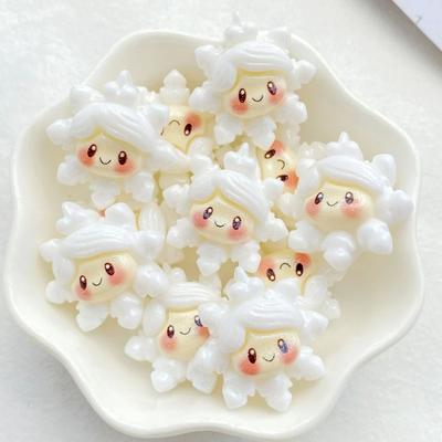 Uplift Essentials 10 Piece Resin Christmas Flatback Cabochons Set style D