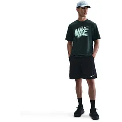 NIKE UV Hyverse Dri-FIT kurzarm Trainingsshirt Herren 390 - seaweed/mint foam S