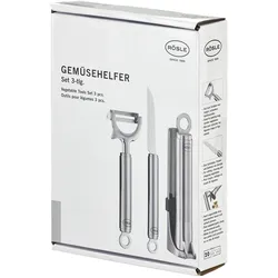 RÖSLE Gemüsehelfer Set 3-tlg. - silber