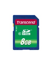 Transcend Flash-Speicherkarte 8 GB Class 4 SDHC (TS8GSDHC4)