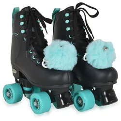 Byox Rollschuhe Escape schwarz PU-Rollen PU-Bremse ABEC-5 Lager Größe L (39-42)