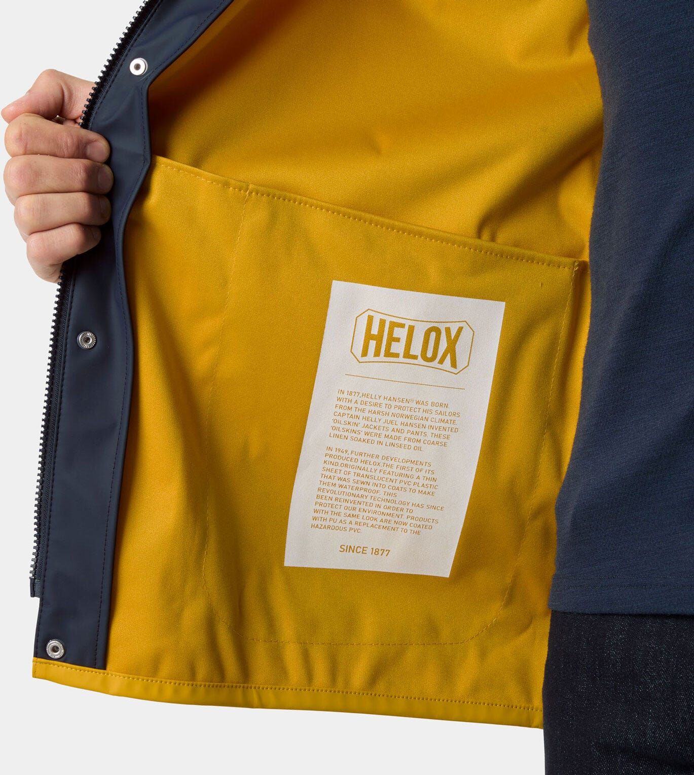 Helly Hansen Men's Moss Block Coat - Yellow/Green - L