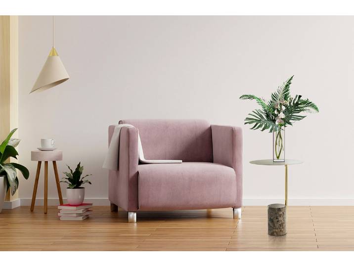Beistelltisch KAYOOM Rocio, Ausgefallenes Design,Stabiler Marmor-Sockel , bunt (braun, multi), B:40cm H:54cm T:40cm, Tischplatte: 100% marmorisiertes Glas / Gestell: Marmor, Edelstahl, Tische, Beistelltisch, ausgefallenes Gestell, stabiler Marmorfuss, marmorierte Glasplatte
