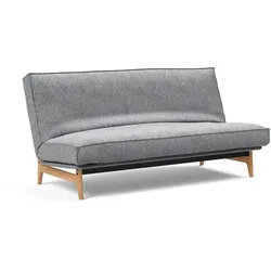 INNOVATION LIVING Schlafsofa Aslak Stoff Grau Granit 120 cm