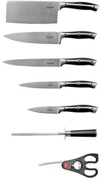 PRiME Cook Stainless Steel 8-piece Knife Set