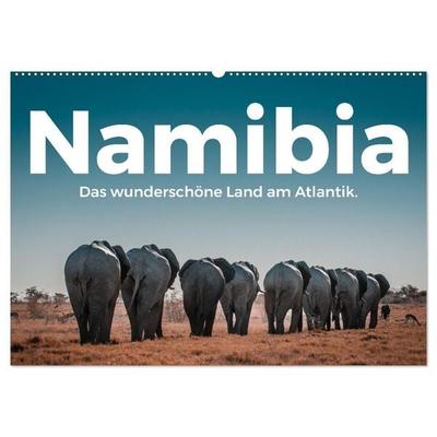 Namibia - Das wunderschöne Land am Atlantik. (Wandkalender 2027 DIN A2 quer), CALVENDO Monatskalender