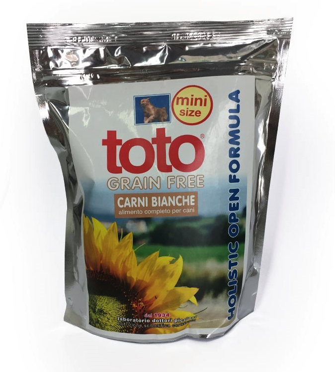 Toto Holistic Crocchette per Cani Mini Size Grain Free Carni Bianche MINI