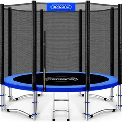 Monzana Trampolin 305 cm mit Sicherheitsnetz Gartentampolin