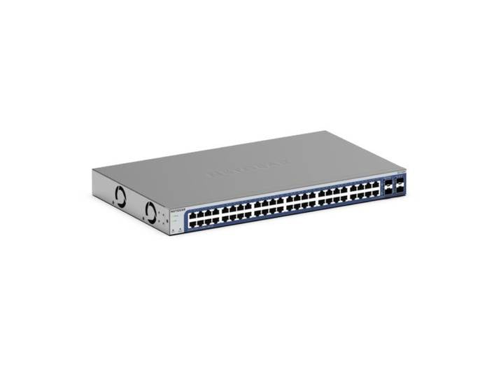 NETGEAR GS748Tv6, Géré, L2/L3/L4, Gigabit Ethernet (10/100/1000), Full duplex, Grille de montage GS748T-600EUS