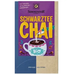 Chai - Schwarztee 18 Doppelkammerbeutel 32,4g