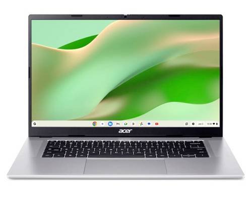Acer Chromebook 39.6 cm (15.6 Zoll) Full HD 540 8 GB RAM Deutsch, QWERTZ MediaTek Integrated Graphics Silber NX.JUUEG.00G