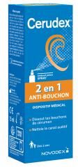 Novodex Cerudex 2En1 Anti Bouchon Spray 15 ml - Spray 15 ml