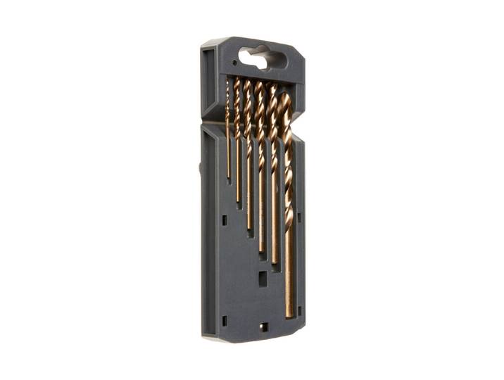 Wolfcraft Spiralbohrer HSS-Co ⌀ 2-8 mm 6 Stück