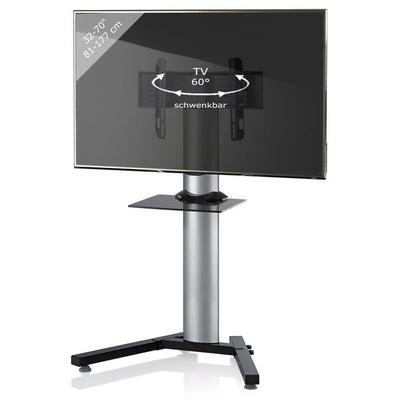 TV Fernseh Ständer Standfuß Alu Stadino Mini ZW