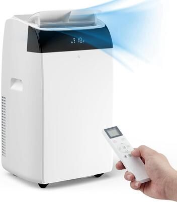 Garvee 12000 BTU All-In-One Portable Air Conditioner, Dehumidifier & Fan