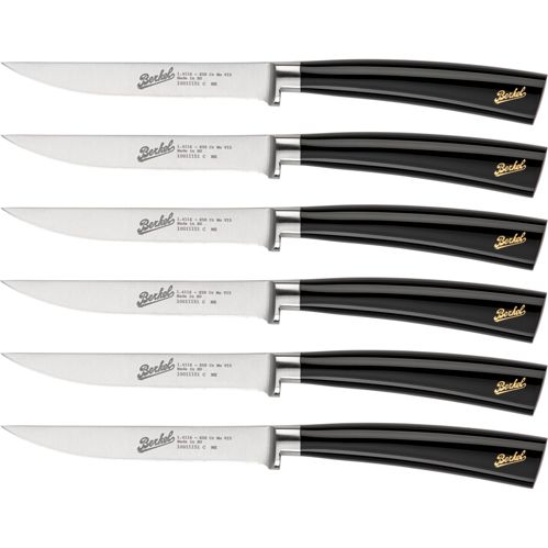Berkel Elegance Glossy Black Steak Set 6-tlg.