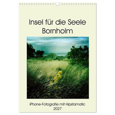 Insel für die Seele Bornholm (Wandkalender 2027 DIN A3 hoch), CALVENDO Monatskalender