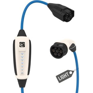 NRGkick Wallbox 16A Pure light, mit Energiezähler, 7,5 m Kabel, Typ 2, 400V / 16A / 11kW