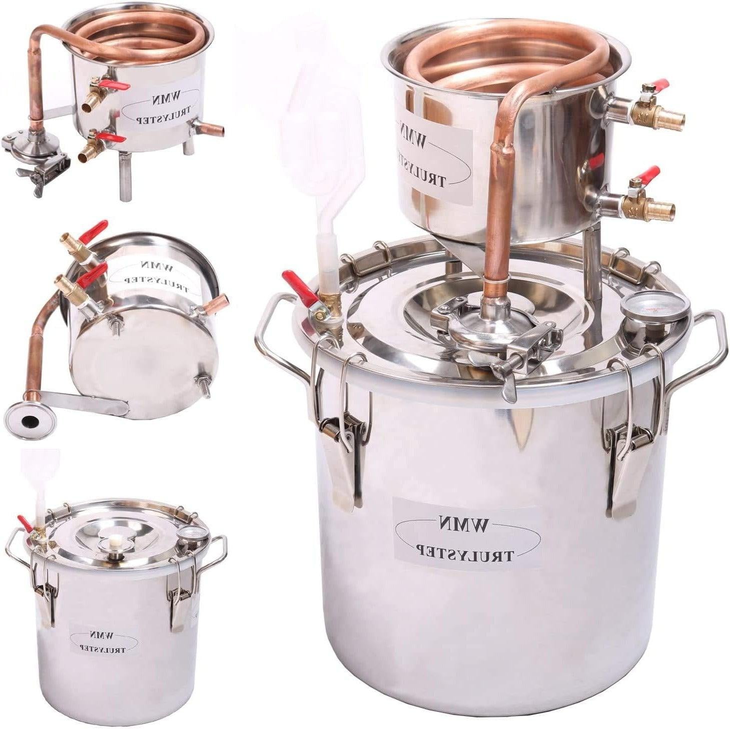 Selius Moonshine Still Distilleerketel met 12 liter capaciteit