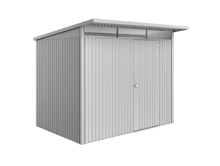 Biohort Gartenhaus AvantGarde ECO A5 Standardtür Silber