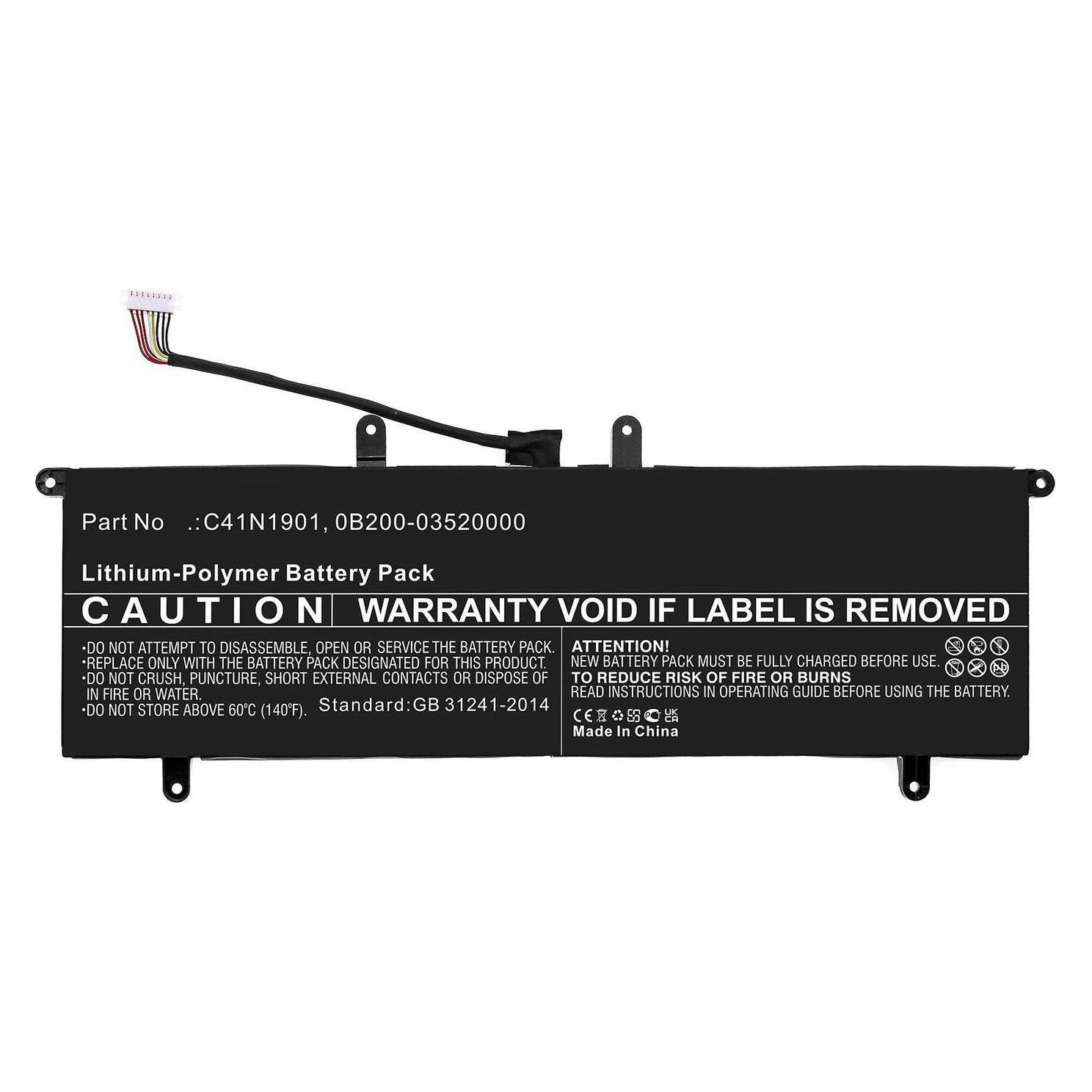 CoreParts Battery for Asus Notebook (4380 mAh) (MBXAS-BA0318)