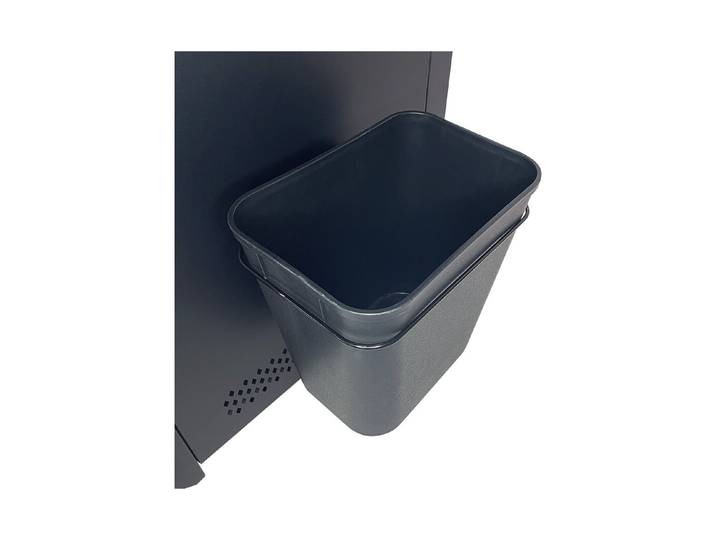 Zubehörhalter für Abfalleimer magnetisch