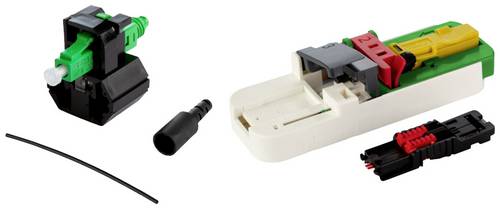 Metz Connect 1509QAJA002C-E OpDAT FAST Hybrid Kit LC AP Steckerbausatz OpDAT Weiß, Grün