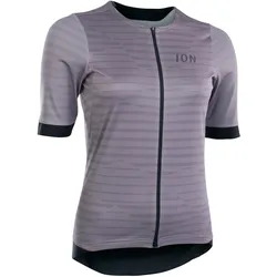 ION, Damen, Velotrikot, Bike Jersey VNTR Amp SS women - shark-grey (S), Grau, S