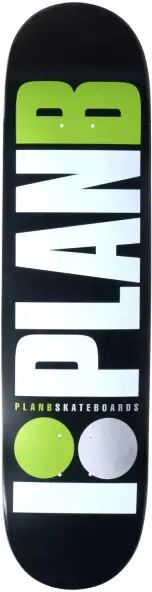 Skateboard Deck Plan B Team (8" - Green)