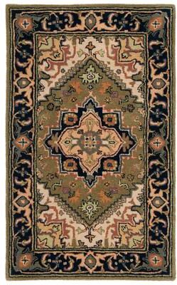 SAFAVIEH Handmade Heritage Asia Traditional Oriental Wool Rug