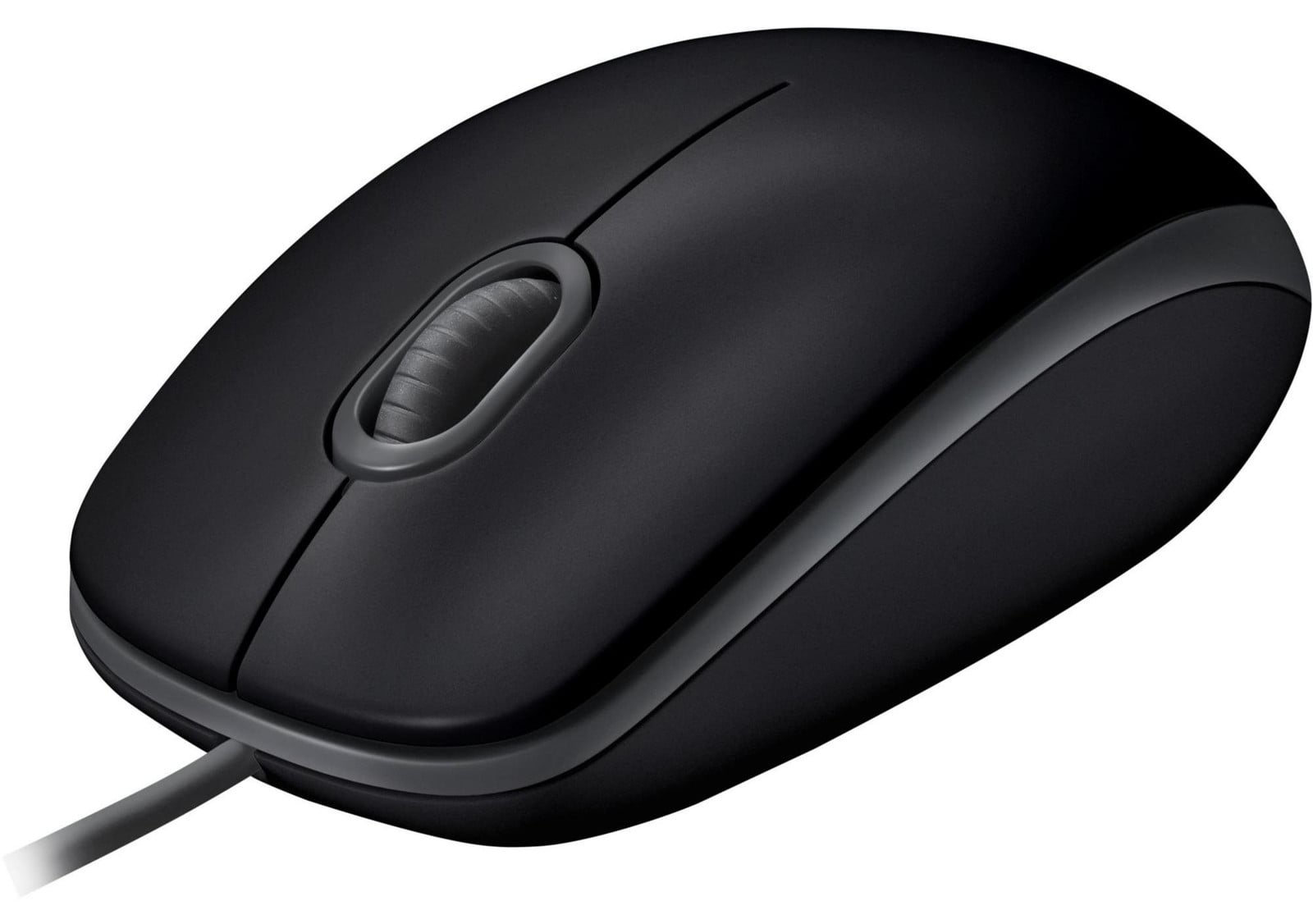 Logitech muis B110 USB zwart
