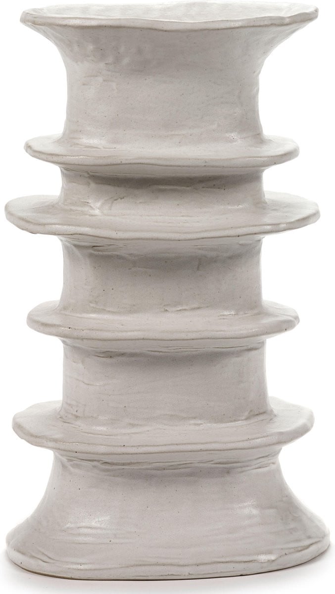 Serax Marie Michielssen Marie Vaas L - Wit - Hoogte: 30 cm