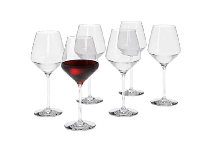 Eva Solo Legio Nova verres à vin rouge set de 6 verres à vin rouge verre à vin cristal 450 ml