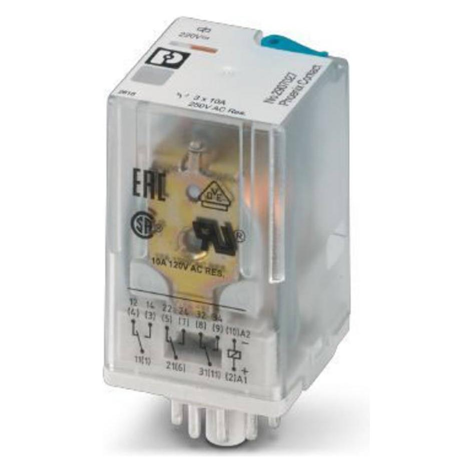 Phoenix Einzelrelais REL-OR3/LDP-220DC/3X21 (2907027)