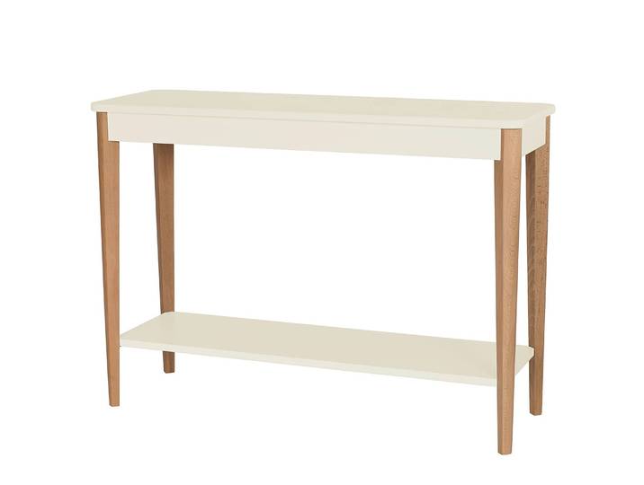 Console 105cm Blanc/Crème
