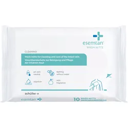 Schülke | esemtan wash mitts | Waschhhandschuhe | 10 Stück | Hautpflege und Reinigung