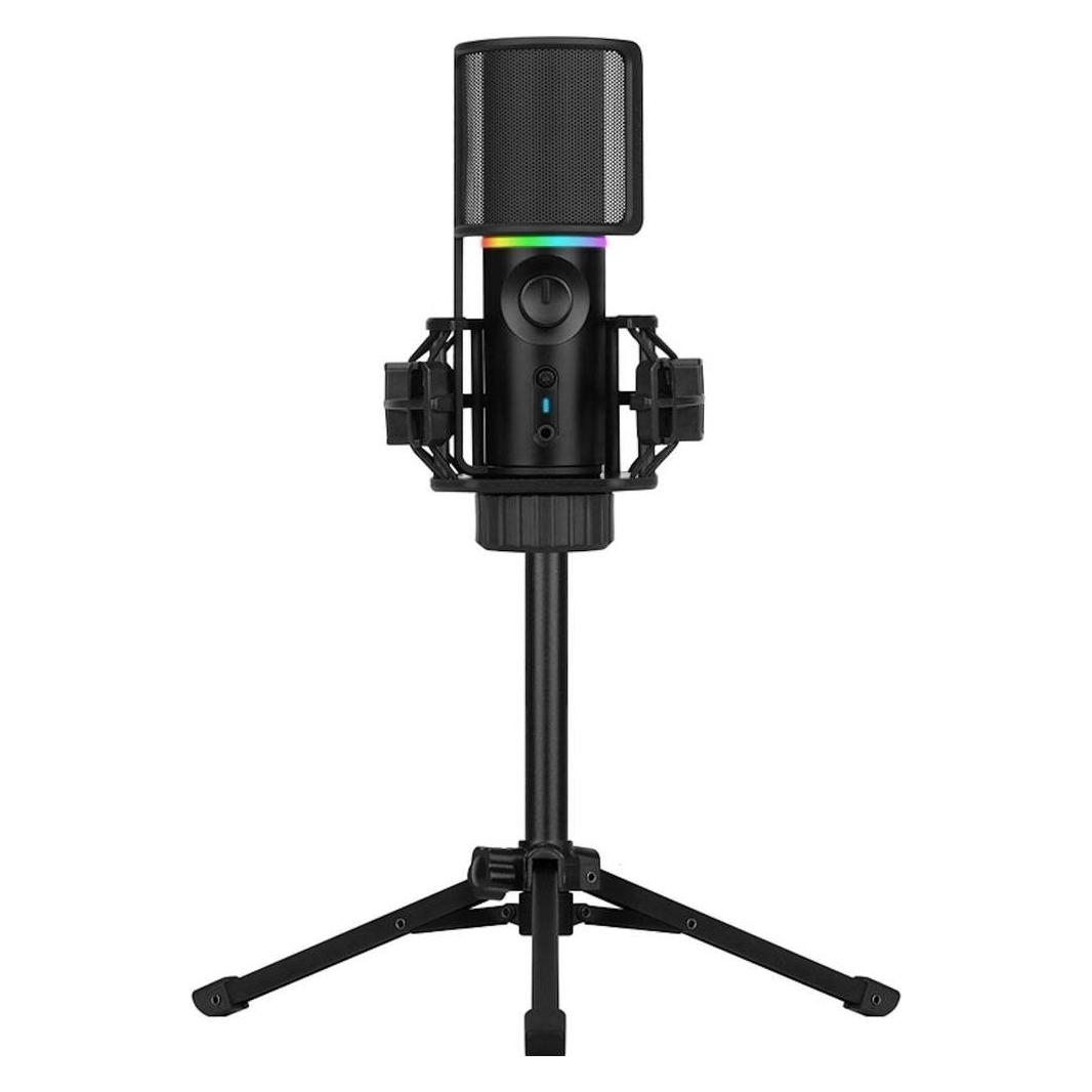 Streamplify MIC RGB Mikrofon, USB-A, schwarz - inkl. Dreifuss (SPMC-MZ1C127.11)