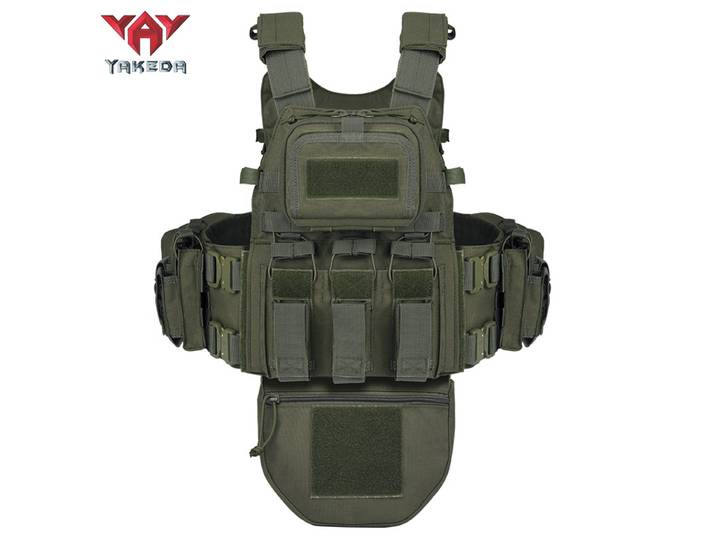 YAKEDA 8280 gilet tactique de Protection complète multifonctionnel boucle serpent gilets tactiques de Camouflage extérieur à dégagement rapide
