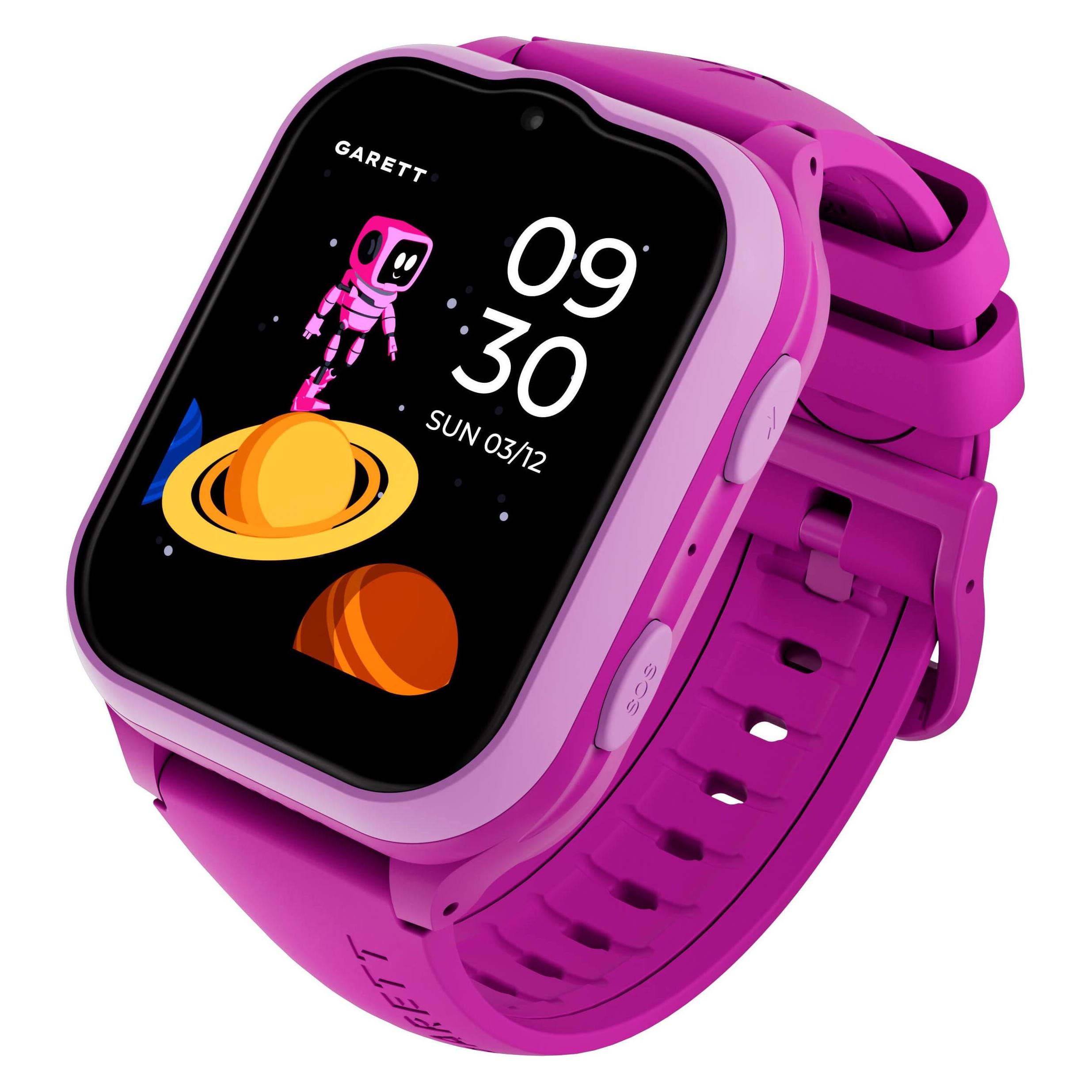 Garett Smartwatch Kids eSIM 4G Pink (Pink, 4G) (ESIM_4G_PNK)