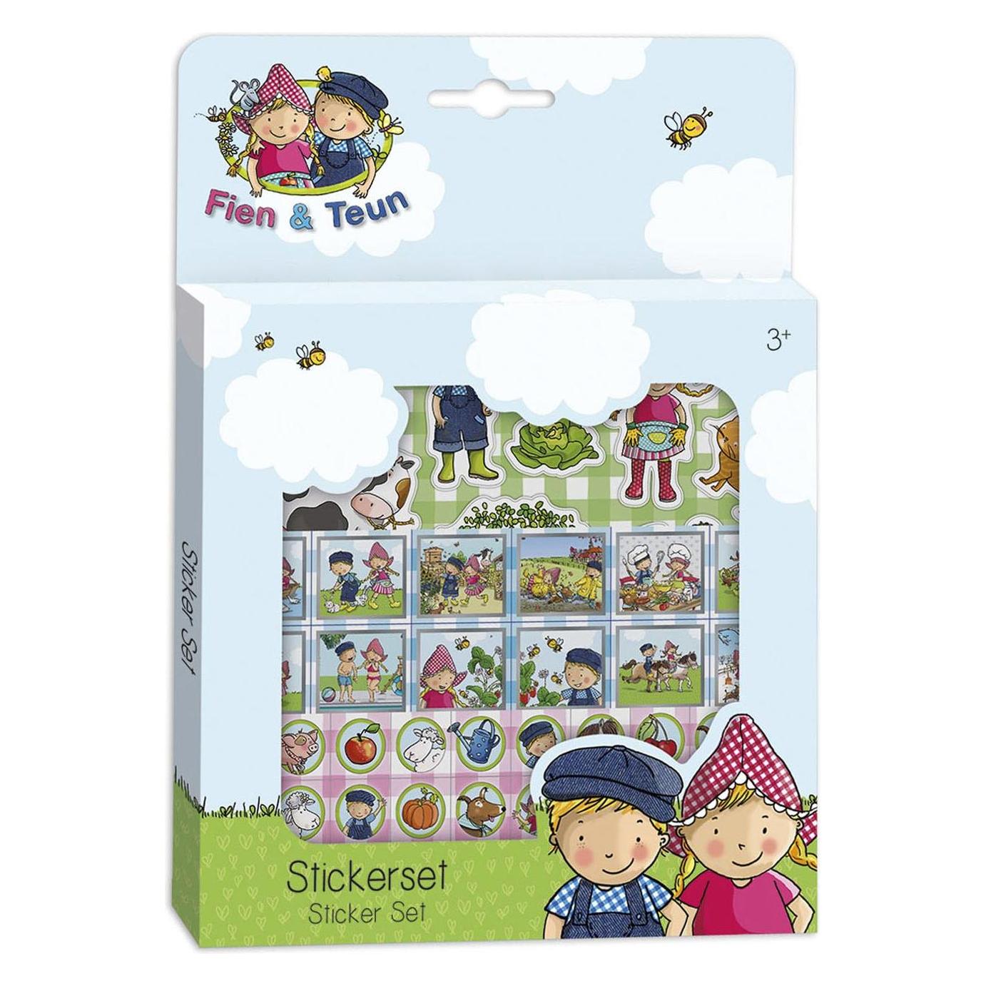 Totum Fien & Teun Sticker-Set (3 Sticker) (19204)