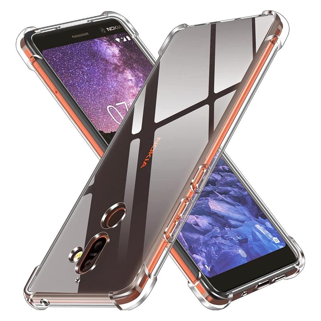 Screenguard Nokia 7 Plus Crystal Soft Airbag Bumper (Nokia 7 Plus) (00031289)