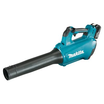 Akku-Gebläse MAKITA "»DUB184RF« 18V, 780 m³/h, 52,1 m/s, Inkl. Akku und Ladegerät", blau (türkis), B:16cm H:28,5cm L:82,5cm, Laubsauger, kompakt und leistungsfähig, bürstenloses 18 V Akku-Gebläse