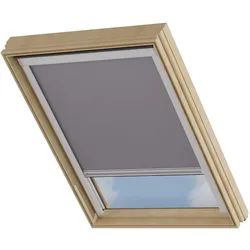 Cocoon Home Concepts, Rollo, Dachfensterrollo Weiss - Verdunklung - Kompatibel mit VELUX (49 x 100 cm)