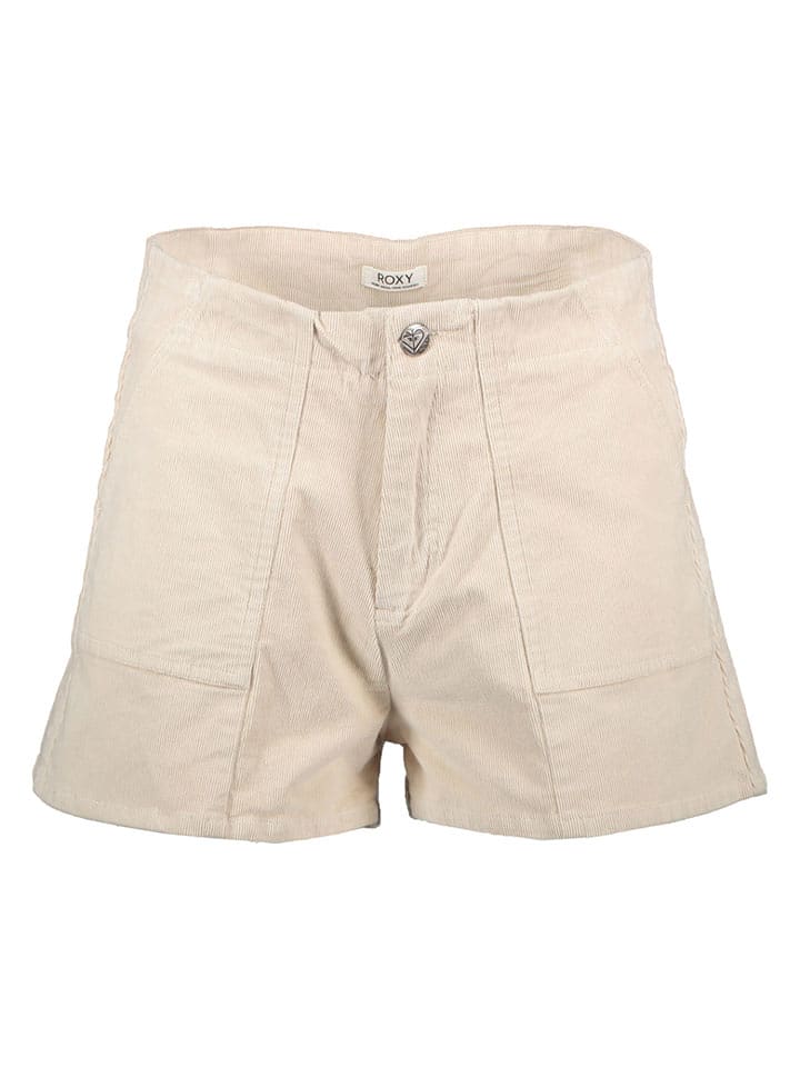 Roxy Cordshorts "Sessions" in Beige - 27