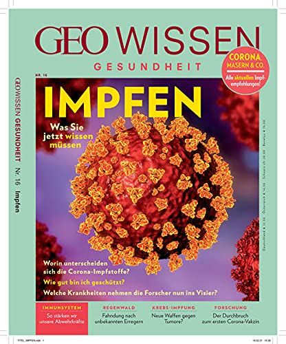 Jens Schröder - GEO Wissen Gesundheit / GEO Wissen Gesundheit 16/21 - Impfen - Preis vom 12.10.2026 11:37:12 h