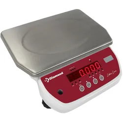 Elektronische Waage aus Edelstahl, 6Kg x 1g (BAL/6-1)