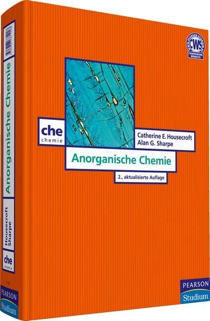 Housecroft, Catherine E. - Anorganische Chemie (Pearson Studium - Chemie) - Preis vom 18.10.2026 19:22:15 h