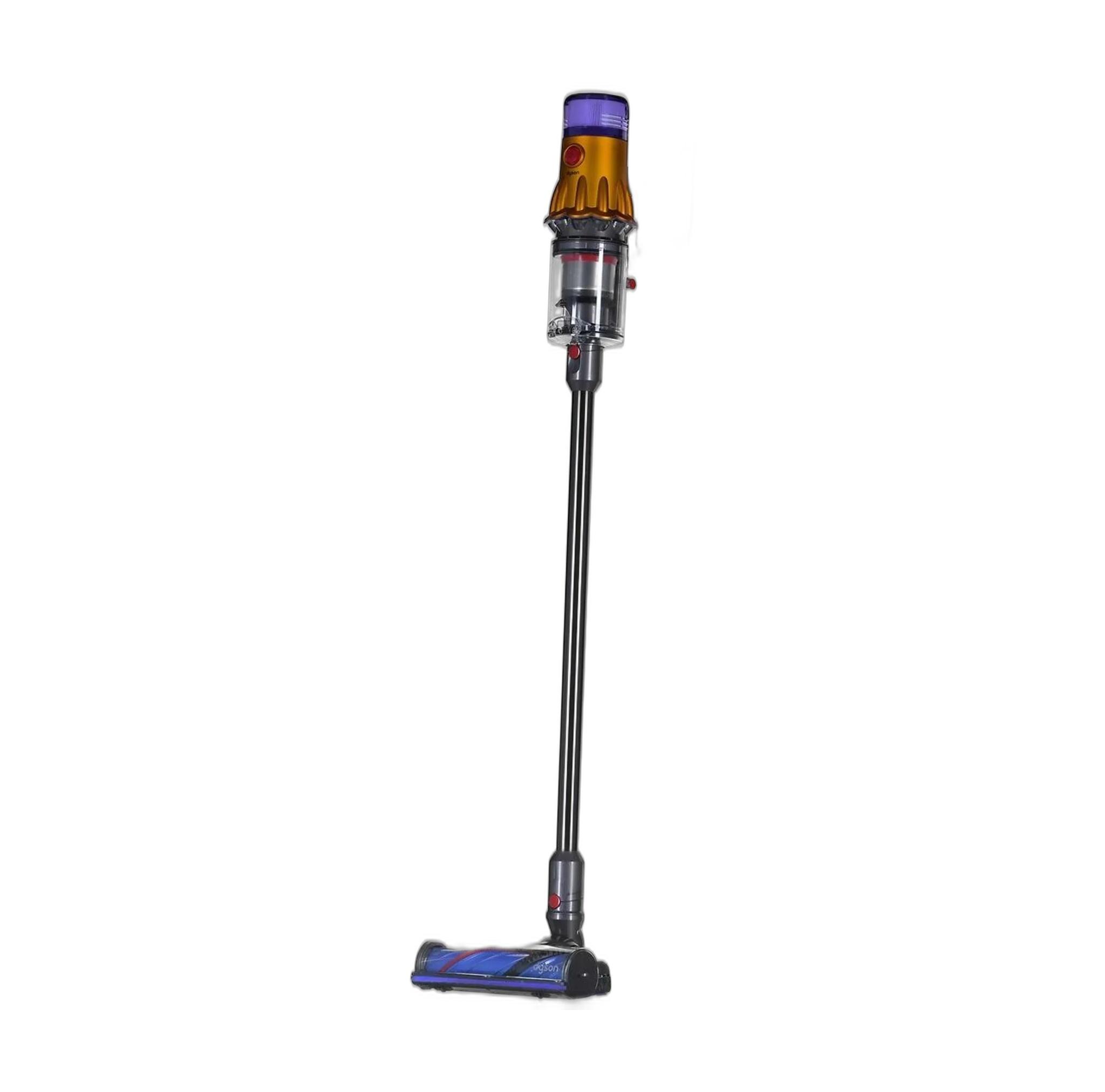 Dyson V12 Detect Slim Absolute, Stabstaubsauger, Beutellos, Schwarz, Violett, Bronze, Gelb, 0,35 l, Trocken, Zyklonal